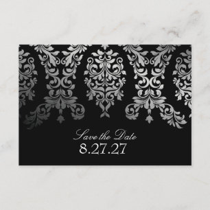 Reserve A Data 311 Bandeja Negra Negra Negra Faux Silver SALVAR A