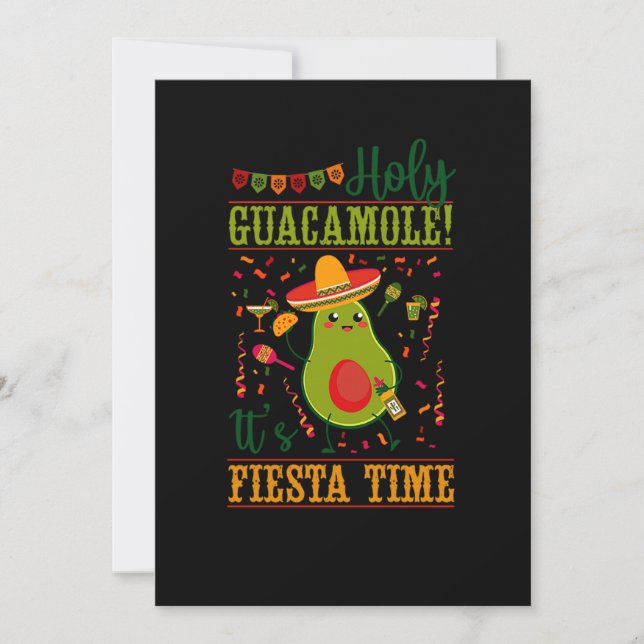 Reserve A Data 34.Cinco De Mayo Santa Guacamole Seu Fiesta Time A (Frente)