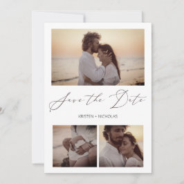 Reserve A Data 3 Fotos Elegantes Instantáneas Sesión Pareja Feliz