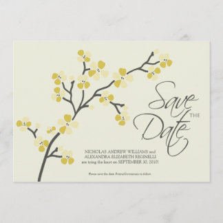 Reserve A Data 5X7 Cherry Blossom Designer Salvar Data 2 Citros
