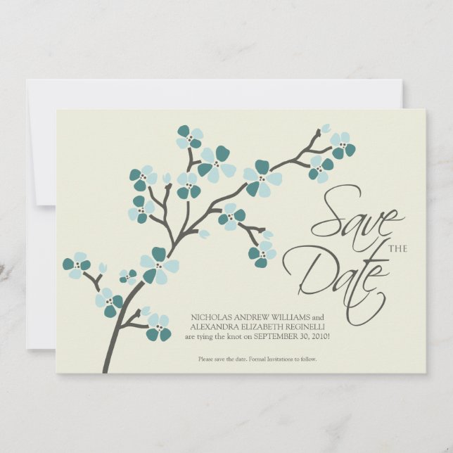 Reserve A Data 5X7 Cherry Blossom Designer Salve a data 2 final (Frente)