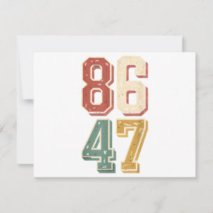 Reserve A Data 8647 retrô 86 47