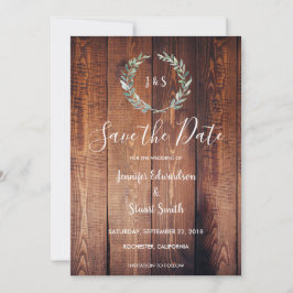 Reserve A Data A aquarela botânica russa deixa a data de salvamen