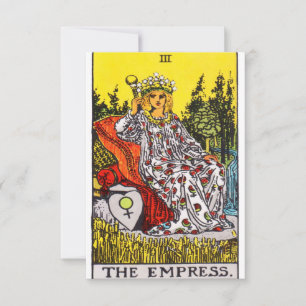 Reserve A Data A Empress Tarot Card