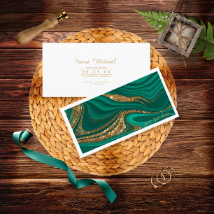 Reserve A Data Abstrato Glitter Strata Wedding Green ID903