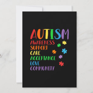 Reserve A Data Aceitação de suporte Ally Autism Consciência