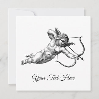 Reserve A Data Adesivo Etiqueta Amor Cupido Querubim Vintage
