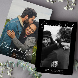 Reserve A Data Adiamento de Casamento Alterar a Data QR CODE