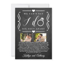 Adiamento de Casamento de Seis Pés Diferente da Da