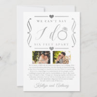 Adiamento de Casamento de Seis Pés Diferente da Da