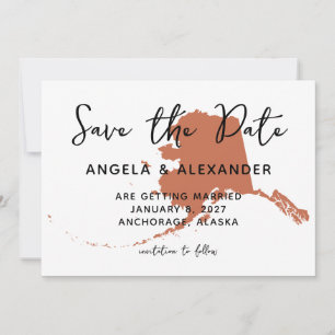 Reserve A Data Alaska Wedding Terracotta