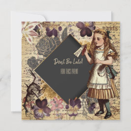 Reserve A Data Alice no País das Maravilhas