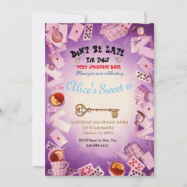 Reserve A Data Alice No País Das Maravilhas Salva As Invinizações