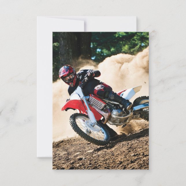 Reserve A Data almofada de lançamento de motocross (Frente)