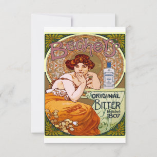 Reserve A Data Alphonse Mucha Bechers Mulher Art Nouveau