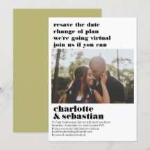 Alteração do Plano Casamento Virtual Salvar a Foto