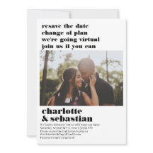 Alteração do Plano Casamento Virtual Salvar a Foto