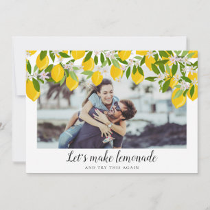 Reserve A Data Alterar a data de adiamento da foto de limões de e