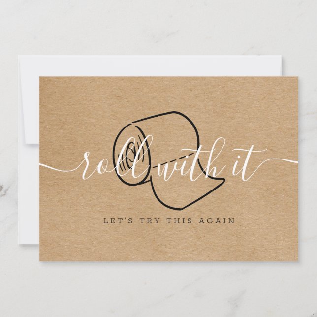 Reserve A Data Altere a data adiada Cancelada Boho Russo (Frente)