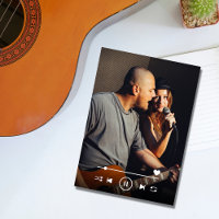 Amantes de Música Código QR Casamento Foto Salve a