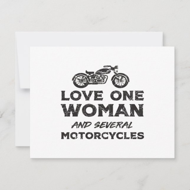 Reserve A Data Ame Uma Mulher E Várias Motocicletas Essencial (Frente)