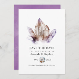 Reserve A Data Ametyst Crystal Wedding