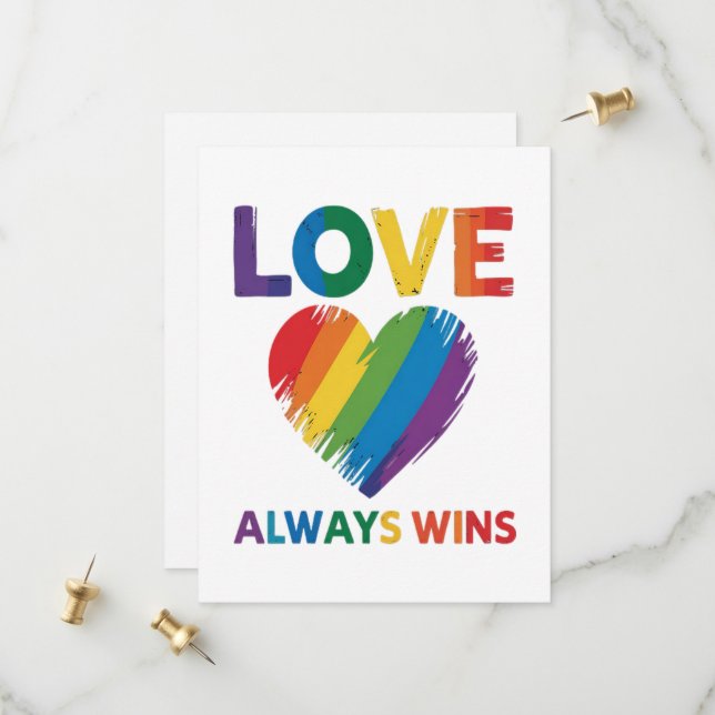 Reserve A Data Amor Sempre Vence LGBT (Frente/Verso In Situ)