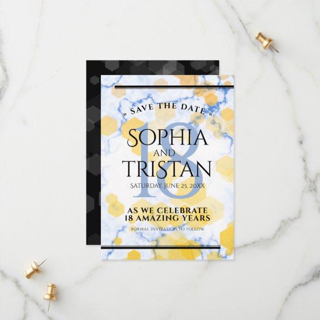 Reserve A Data Aniversário de Casamento de Porcelana 18 (Frente/Verso In Situ)