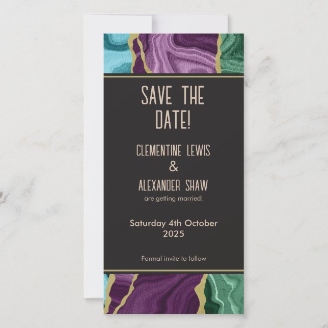 Reserve A Data Aquaoca Agate V1 (20,3 x 10,2 cm) (Frente)