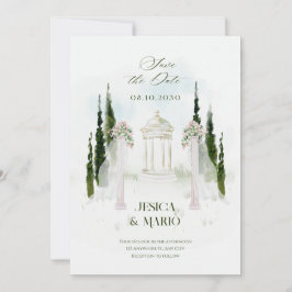 Reserve A Data Arca de Casamento Floral