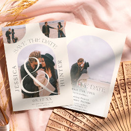 Reserve A Data Arca moderna do ventre 4 fotos marfim de casamento