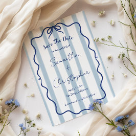 Reserve A Data Arco de Casamento Azul Ondulado Caprichoso
