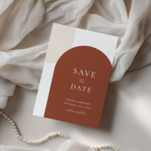 Reserve A Data Arco de Terracota Rústico Mínimo Boho Casamento Sc