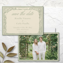Arco de Treliça Botânica Vintage Sage Ivory Foto