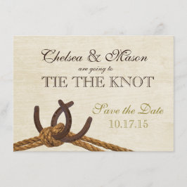 Reserve A Data Arranjo e Ferraduras Salvem a Data