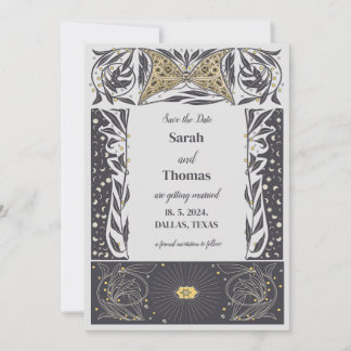 Reserve A Data Arte Celestial Nouveau Casamento Místico