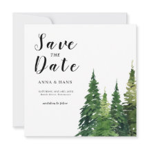 Árvore de Natal Aquarela Casamento Festivo