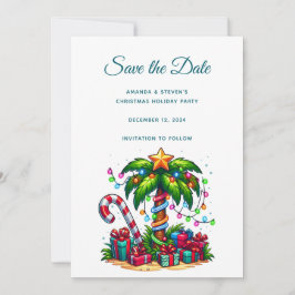 Reserve A Data Árvore Tropical de Palma de Natal