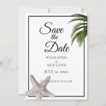 Árvore Tropical de Palma de Praia Moderna