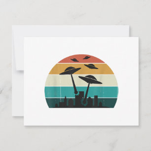 Reserve A Data Ataque OVNI Retroativo Sunset - Legal Molho Voador