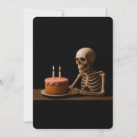 Até os Esqueletos Merecem uma Fatia de Aniversário