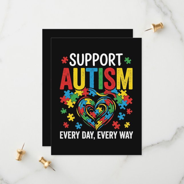 Reserve A Data Autism awareness (Frente/Verso In Situ)