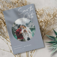 Azul poeirento de foto moderna