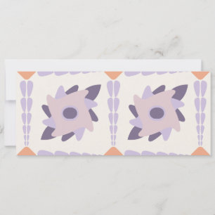 Reserve A Data Azulejo colorido Púrpura Pastel Decorativo