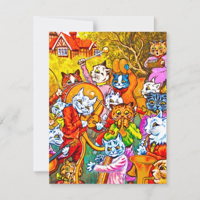 Reserve A Data Banda Musical de Gatos (Frente)