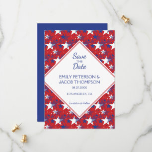 Reserve A Data Bandeira abstrato Americana