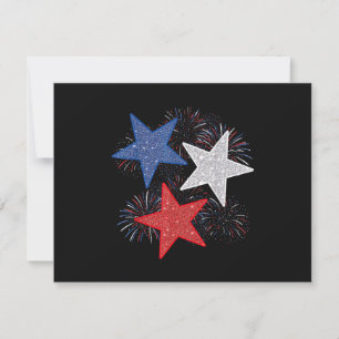 Reserve A Data Bandeira Americana Estrelas Fogos de Artifício 4 d