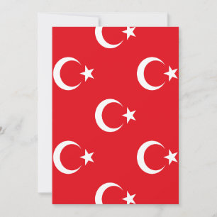 Reserve A Data Bandeira da Turquia