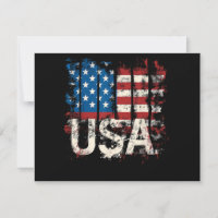 Bandeira Retro-Americana EUA 4 de julho