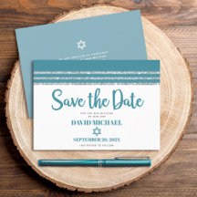 Bar Mitzvah Moderno Negrito Azul Teal Prata Tallit
